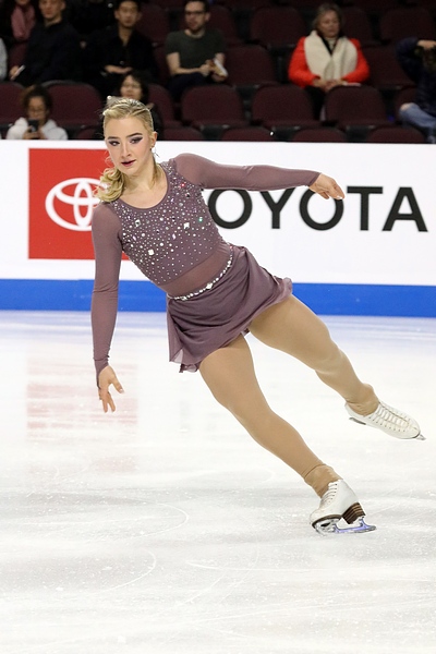 Amber Glenn, Sportif