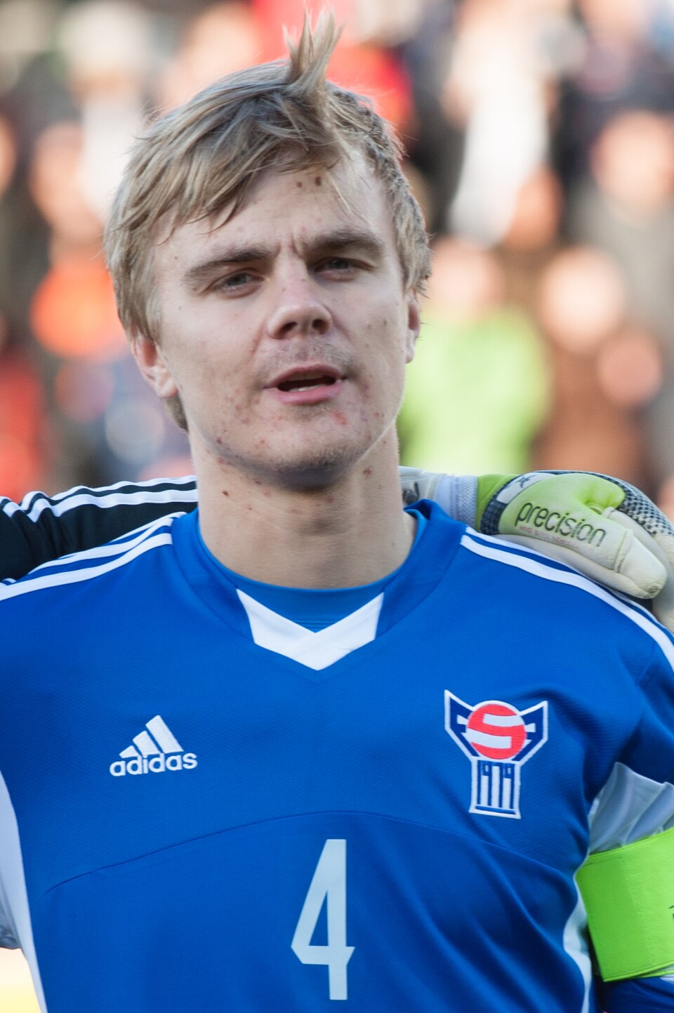 Andrias Eriksen, Footballeur