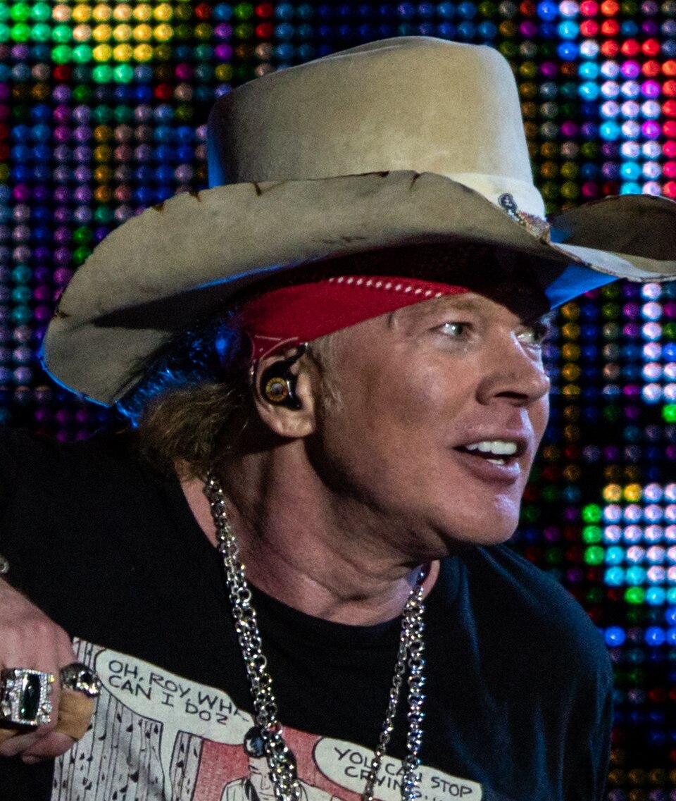 Axl Rose, Chanteur