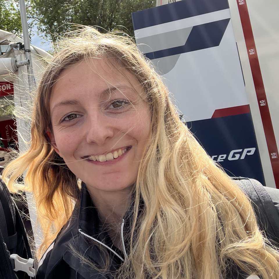 Doriane Pin, Pilote