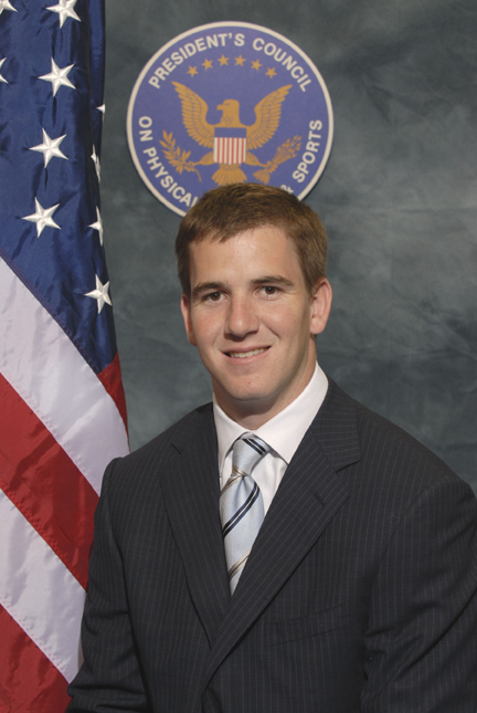 Eli Manning, Sportif