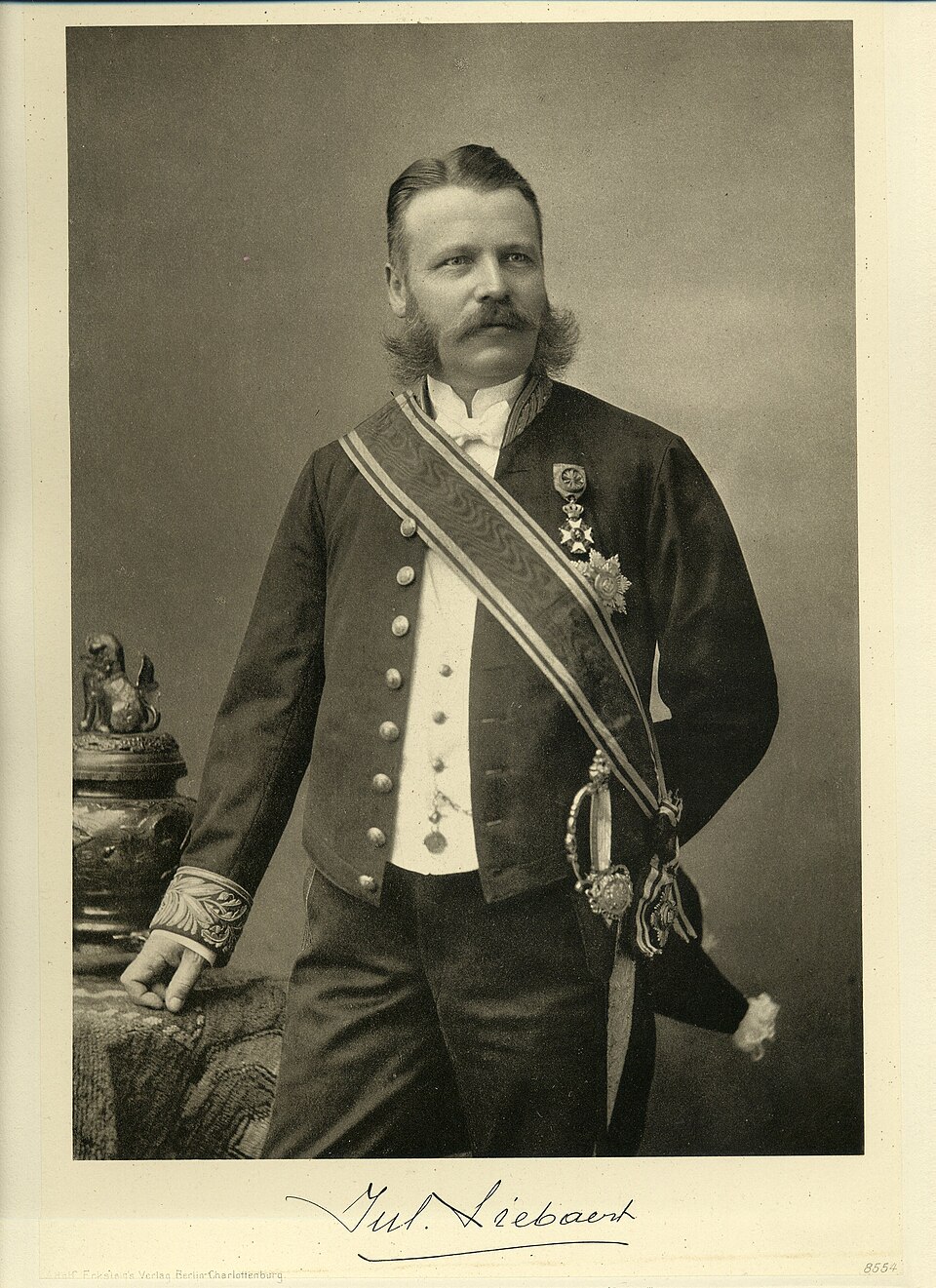 Julien Auguste Marie Joseph Liebaert, Entrepreneur