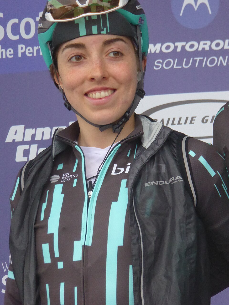 Sophie Wright, Cycliste