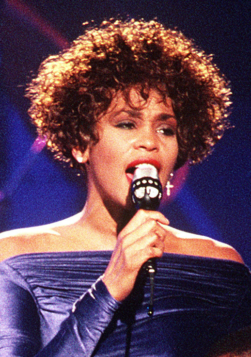 Whitney Houston, Chanteur